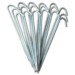 (8) 18" Hook Stakes (1/2"D)