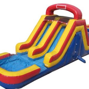 62'Lx15'H Wet n Dry Obstacle Red