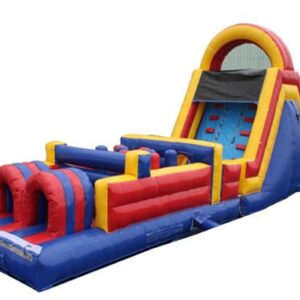 45'Lx12'H Wet n Dry Obstacle Red