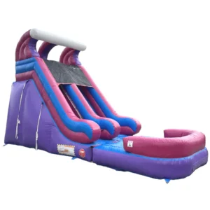 16'H Dura-Lite Pink Slide w Detachable Pool