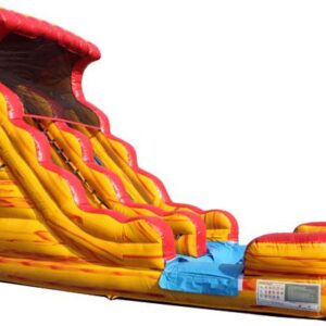 18'H Volcano Slide Wet n Dry