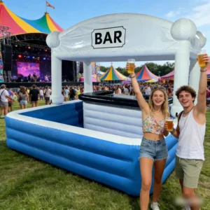 Inflatable Pool Bar Backyard Floating Portable Outdoor Parties