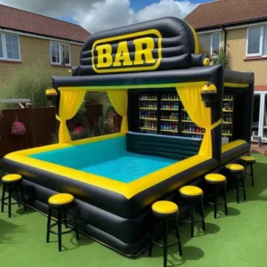 Inflatable Castle Pool Bar CE Certified Adults