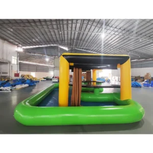Inflatable Pool Bar with Seats and Blower