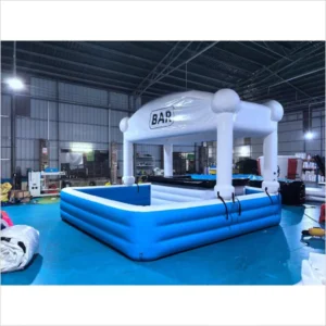 15x15ft Inflatable Pool Bar Blow Up Portable